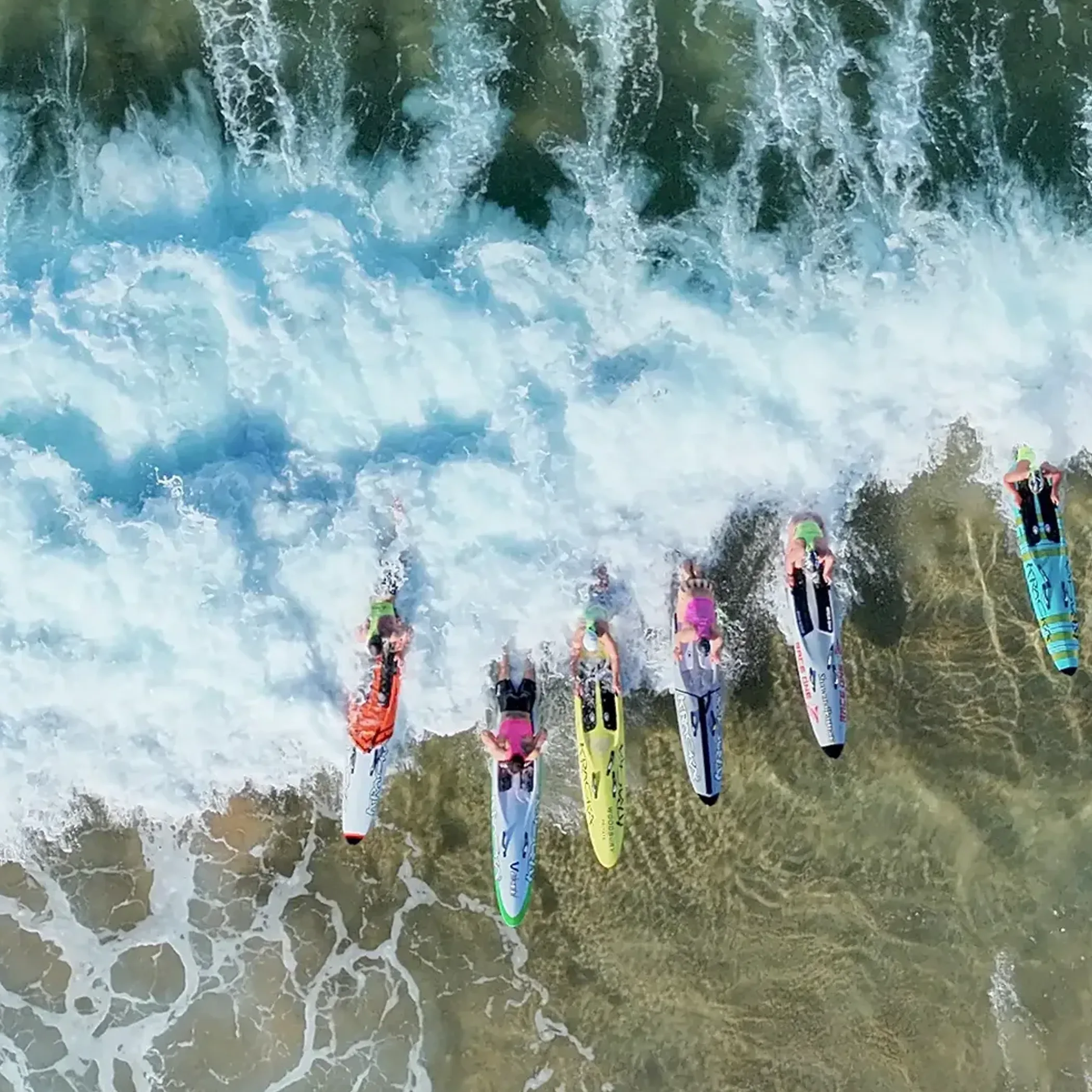 beach warning signs at popular victoria shore